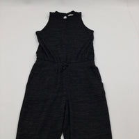 Dark Grey Soft Jumpsuit - Girls 12 Years