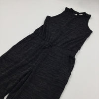 Dark Grey Soft Jumpsuit - Girls 12 Years