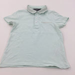 Pale Green Jersey Polo Shirt - Boys 3-4 Years