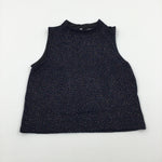 Sparkly Black Blouse - Girls 11-12 Years