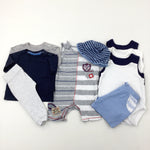 Baby Clothes Bundle (10 Items) - Boys 6-9 Months
