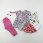 Baby Clothes Bundle (10 Items) - Girls 6-9 Months