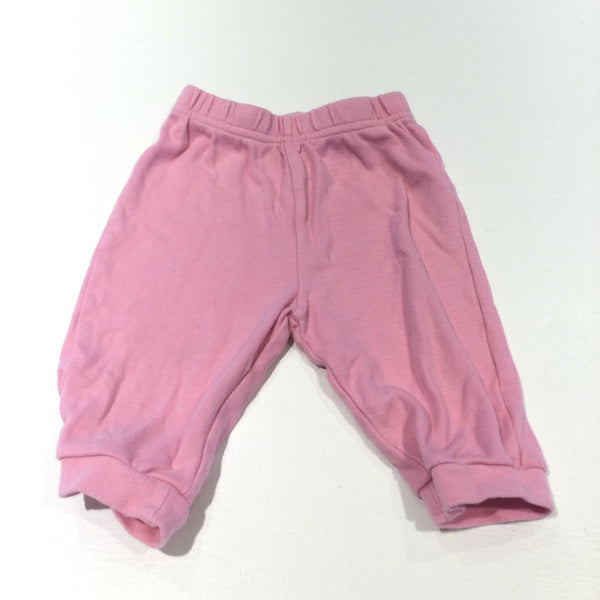 Pink Pyjama Bottoms - Girls 3-6 Months
