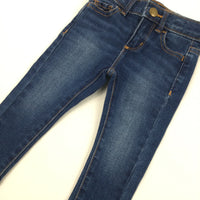 Blue Jeans with Adjustable Waist - Boys 12 Months