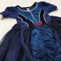 Navy & Blue Sparkly Princess Dress/Costume - Girls 7-8 Years