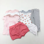 Baby Clothes Bundle (10 Items) - Girls 9-12 Months