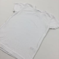 White Base Layer T-Shirt/Vest - Boys 5-6 Years