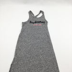 Mottled Grey Long Dress - Girls 13 Years