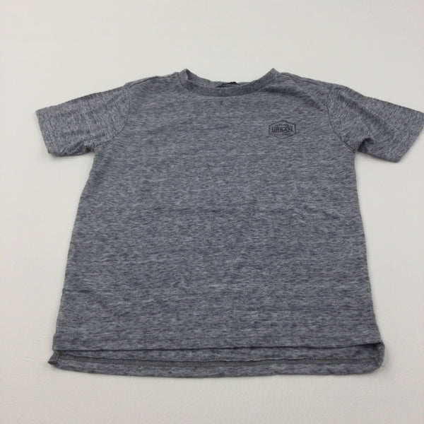 'Fearless Urban' Mottled Grey T-Shirt - Boys 5-6 Years