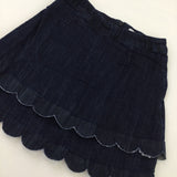 Denim Layered Skirt - Girls 7-8 Years