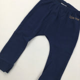 'Little One' Blue Leggings - Boys 12-18 Months