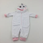 **NEW** Unicorn Fluffy Onesie - Girls 6-9 Months