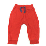 Red Lightweight Trousers - Boys 3-6 Months