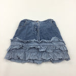 Mid Blue Denim Skirt - Girls 2-3 Years