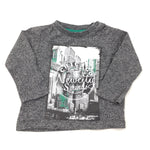 City Scape Grey Long Sleeve Top - Boys 3-6 Months