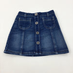 Blue Denim Skirt - Girls 4-5 Years