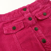 Pink Cord Skirt - Girls 4-5 Years