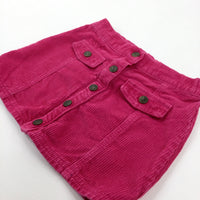 Pink Cord Skirt - Girls 4-5 Years