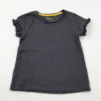 Charcoal Grey T-Shirt - Girls 4-5 Years