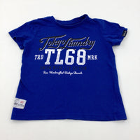 'Tokyo Laundry' Blue T-Shirt - Boys 5-6 Years