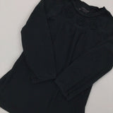 Black Long Sleeve Dress - Girls 18-24 Months