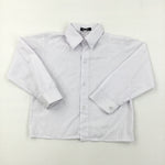 White Long Sleeve Shirt - Boys 2-3 Years