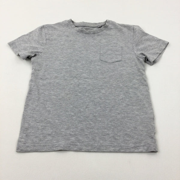 Grey T-Shirt - Boys 6-7 Years