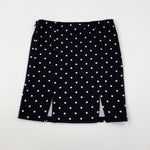 Spotty Black Skirt - Girls - 6-7 Years