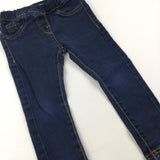 Dark Denim Jeggings - Girls 3 Years