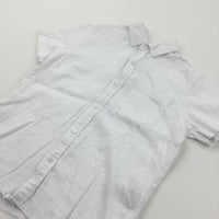 White Linen Shirt - Boys 6 Years