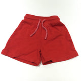 Red Lightweight Jersey Shorts - Boys 12-18 Months