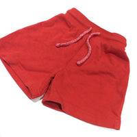 Red Lightweight Jersey Shorts - Boys 12-18 Months