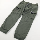 Dark Green Tracksuit Bottoms - Boys 11-12 Years