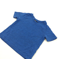 Blue Mottled T-Shirt - Boys 9-12 Months