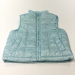 Light Blue Fleece Lined Gilet - Girls 6-12 Months