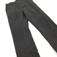 Grey Trousers with Adjustable Waist - Boys 5 Years