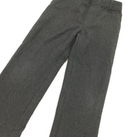 Grey Trousers with Adjustable Waits - Boys 4-5 Years