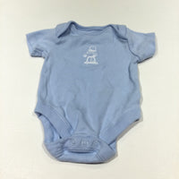 Cars Blue Short Sleeve Bodysuit - Boys Newborn