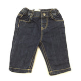 Dark Denim Jeans - Boys 0-3 Months