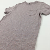 Brown Mottled T-Shirt - Boys 11-12 Years