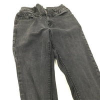 Black High Waist Denim Jeans - Girls 14 Years