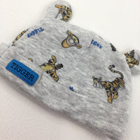 Tigger Grey Hat - Boys 0-3 Months