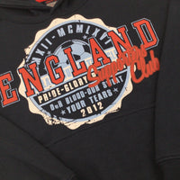 'England' Navy Hoodie - Boys 13 Years