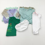 Baby Clothes Bundle (7 Items) - Girls 6-9 Months