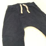 Navy Lightweight Jersey Trousers - Boys 6-9 Months