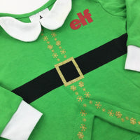 Elf Green Long Sleeve Top - Boys/Girls 6-9 Months