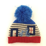 Bicycle Bobble Hat - Boys 3-6 Months