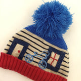 Bicycle Bobble Hat - Boys 3-6 Months