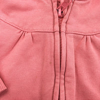 Heart Pockets Pink Zip Up Hoodie - Girls 3-6 Months
