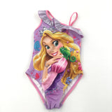 Rapunzel Disney Princesses Pink Swimming Costume - Girls 2-3 Years